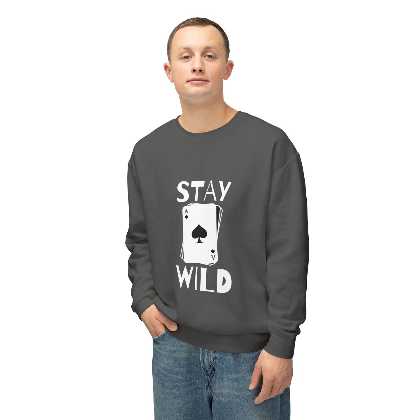 "Poker-Wild", Crewneck Sweatshirt