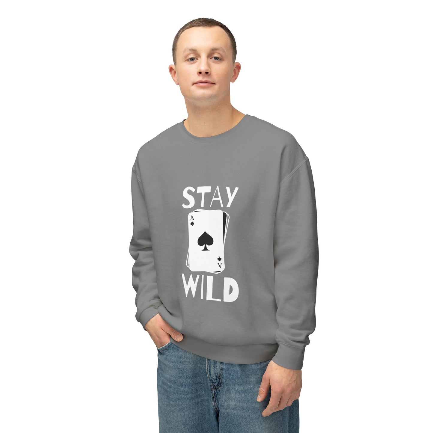 "Poker-Wild", Crewneck Sweatshirt